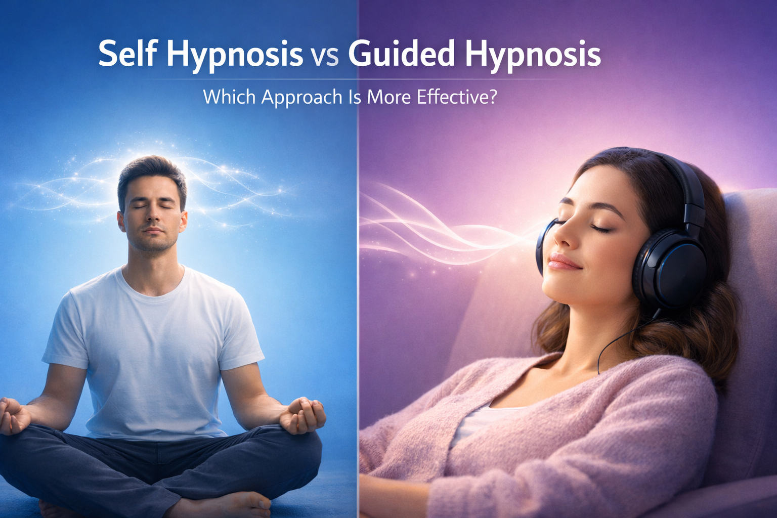 Self Hypnosis vs Guided Hypnosis: Which Approach Is More Effective?